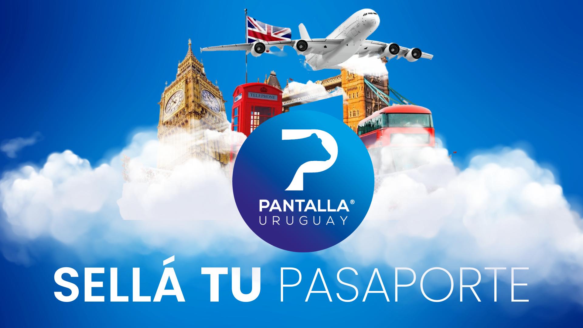 SELLA TU PASAPORTE CON PANTALLA URUGUAY